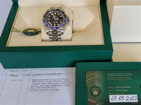 rolex batman / neuve